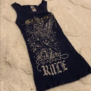 2/$30 ED HARDY tank